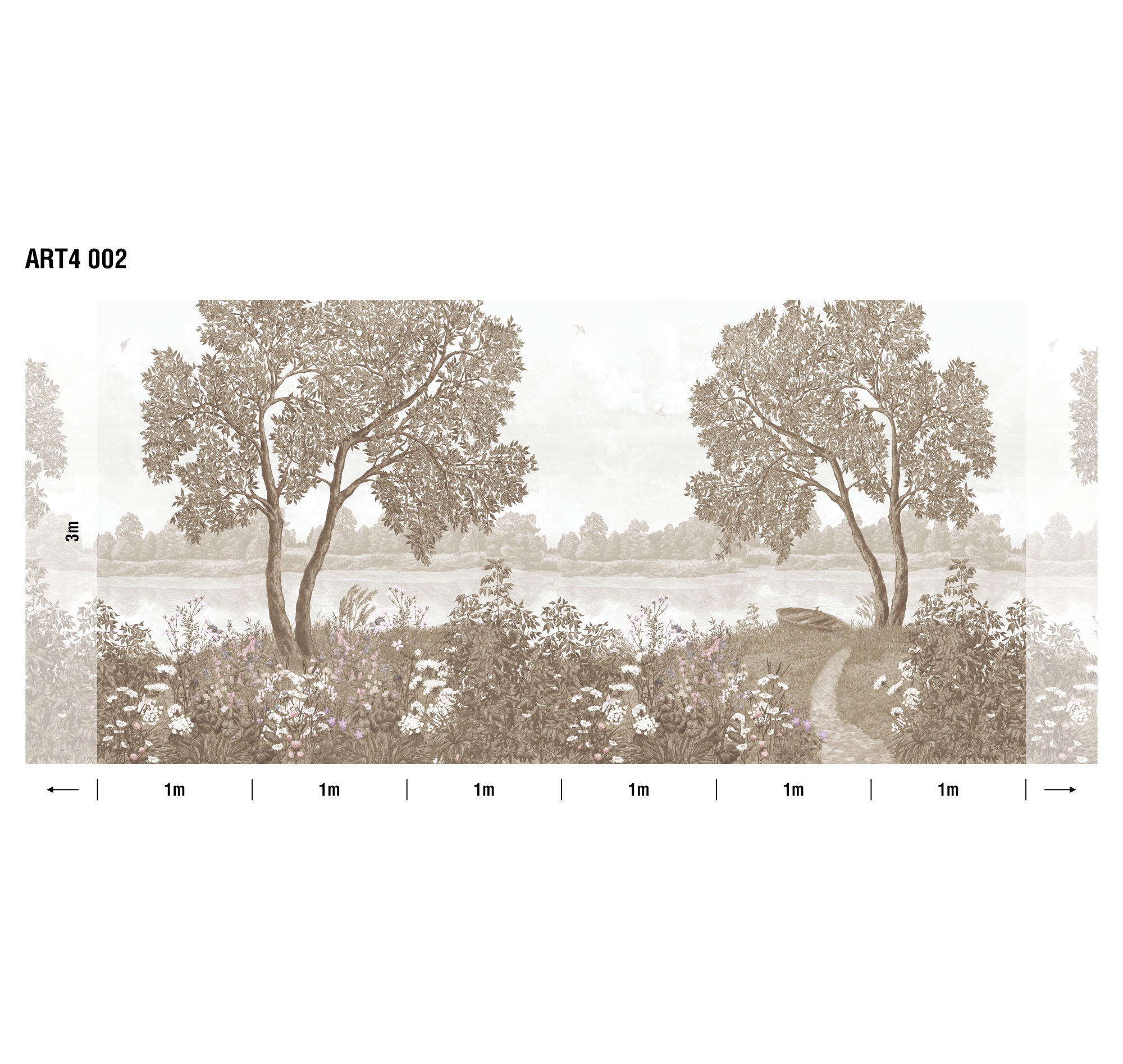 Панно Loymina Пейзаж Берег Лоймины ART4 002 3×6